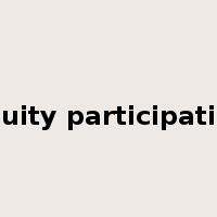 equity participation是什么意思