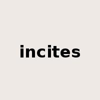 incites是什么意思