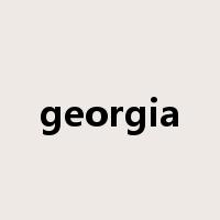 georgia是什么意思