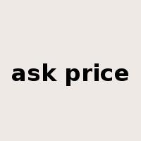 ask price是什么意思