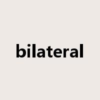 bilateral是什么意思