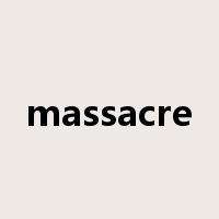 massacre是什么意思