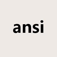 ansi是什么意思