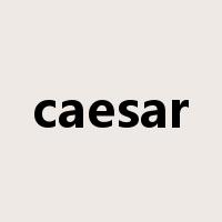 caesar是什么意思