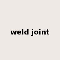 weld joint是什么意思