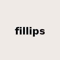 fillips是什么意思