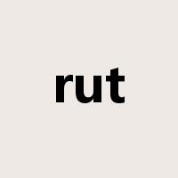 rut是什么意思