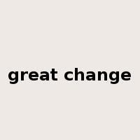 great change是什么意思