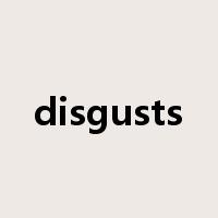 disgusts是什么意思