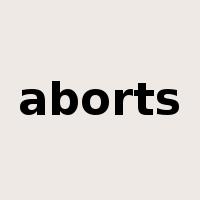 aborts是什么意思