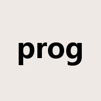 prog是什么意思