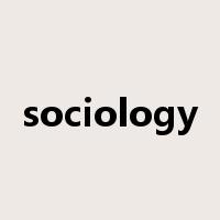 sociology是什么意思