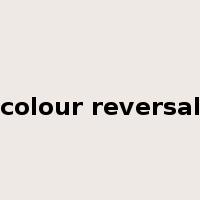 colour reversal是什么意思