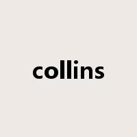 collins是什么意思