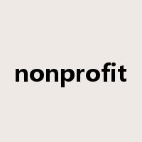 nonprofit是什么意思