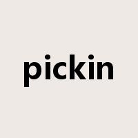 pickin是什么意思