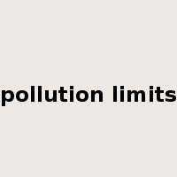 pollution limits是什么意思