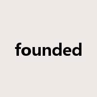 founded是什么意思