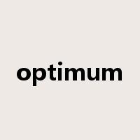 optimum是什么意思