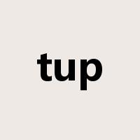 tup是什么意思