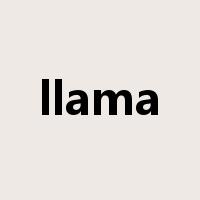 llama是什么意思