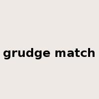 grudge match是什么意思