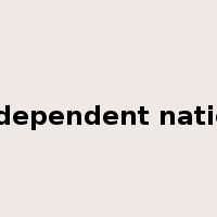 independent nation是什么意思