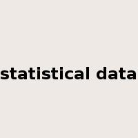 statistical data是什么意思