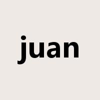 juan是什么意思