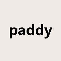 paddy是什么意思