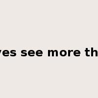 four eyes see more than two是什么意思