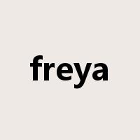 freya是什么意思