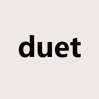 duet是什么意思