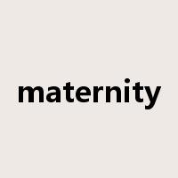 maternity是什么意思