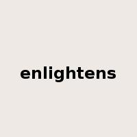 enlightens是什么意思