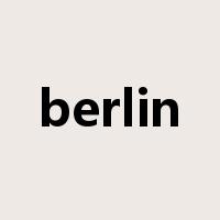 berlin是什么意思