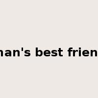 man's best friend是什么意思
