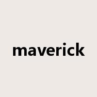maverick是什么意思
