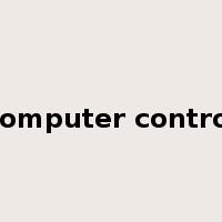 computer control是什么意思
