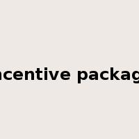 incentive package是什么意思
