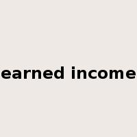 earned income是什么意思