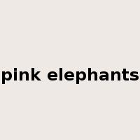 pink elephants是什么意思