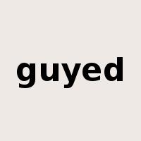 guyed是什么意思