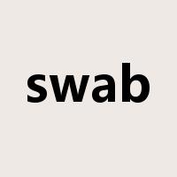 swab是什么意思