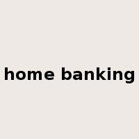 home banking是什么意思