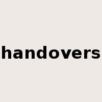 handovers是什么意思
