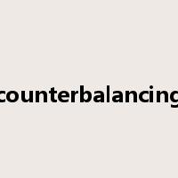 counterbalancing是什么意思