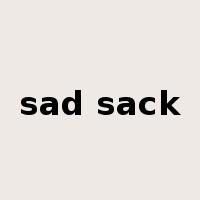 sad sack是什么意思