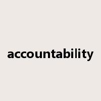 accountability是什么意思