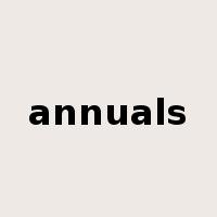 annuals是什么意思